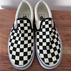 VANS Classic Slip-On Checkerboard Shoe SIZE 7